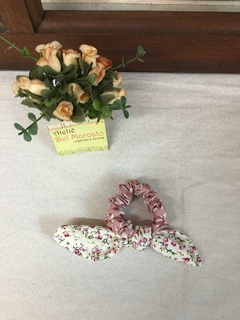 Scrunchie de Cabelo Frufru com Elástico Estampas na internet