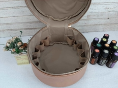 Kit bolsa para difusor Doterra Pétala+1 modelo necessaire castanho - loja online