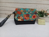 Bolsa cluth mini bag com alça de couro LINDA