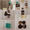 Pedras em resina para tassel ou artesanato pacote c/ 4 peças