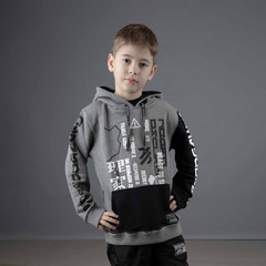 Buzo Kids Kromatik Gris