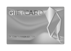 Gift Card PLATINUM PANDA