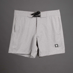 Short de baño Cartagena Gris Melange - comprar online