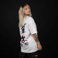 Remera Oversize Just Bear Blanca - comprar online