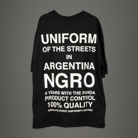 Remera Uniform Black