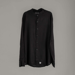 Camisa Lino Bali Negra
