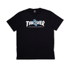 Camiseta Thrasher Screaming Logo Collab Santa Cruz x Thrasher