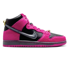 Nike Sb Dunk High Pro QS x Run The Jewels "Active Pink and Black"