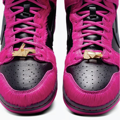 Imagem do Nike Sb Dunk High Pro QS x Run The Jewels "Active Pink and Black"