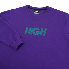 Crewneck Olograph Logo Purple na internet