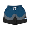 Layered Shorts Oil Blue