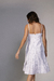 Vestido Midi Tricoline Off-White Lurex - comprar online