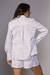 Camisa Tricoline Off-White Lurex - comprar online