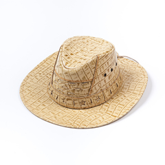 Chapéu Cowboy de Couro Liso - comprar online