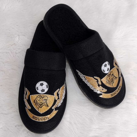 Pantuflas con estampa Soccer