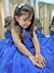 Children Dior Art 1018 Vestido de tul laminado Shiny BLUE - comprar online