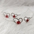 Abigail Art 129 Vincha strass detalle rojo - comprar online