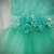 Children Dior Art A35 Vestido de tul y encaje Verde esmeralda - comprar online