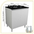 Imagem do Balcão para fogão cooktop 60cm 100% mdf 2 portas p/cozinha