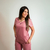 Scrub Feminino Rosê - VestMed Fardaria