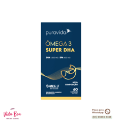 OMEGA 3 SUPER DHA 60CAPS - PURAVIDA