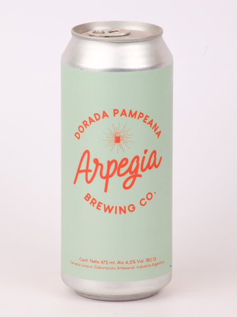 CERVEZA ARTESANAL DORADA PAMPEANA ARPEGIA