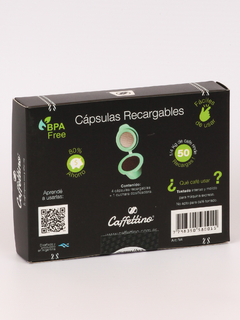 CAPSULAS RECARGABLES X4 NESPRESSO CAFFETTINO - comprar online