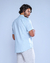 Camisa Squad Comfort Linho Azul na internet