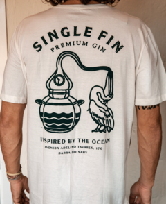 SF + Camiseta Off White - Single Fin Gin