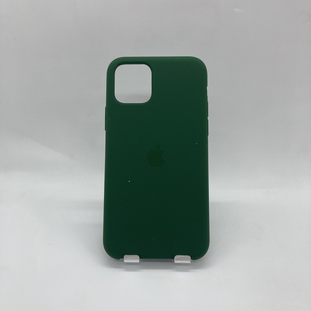 Funda silicona iPhone 14 Plus (verde oscuro) 