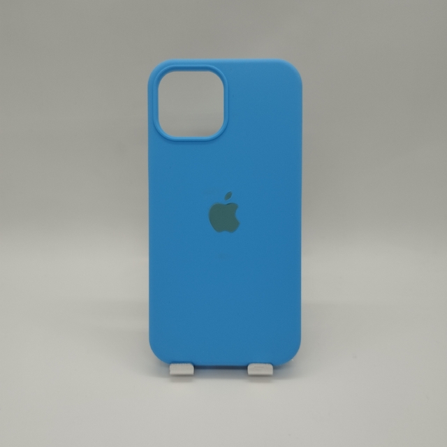 Funda Silicone Case iPhone Celeste viejo - Cover Style