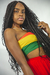 Top Um Ombro Só Bandeira Reggae Jamaica - RAVEUP | A Marca de Roupas Oficial das Raves e Festivais