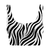 Top Regata Animal Print Zebra Cores