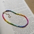Colar Beads Rainbow