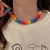 Colar Rainbow Heart - comprar online