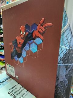 Carpeta escolar nro 3 numero 3 Spider Man Mooving - comprar online