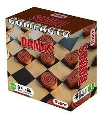 JUEGO DE DAMAS COMPACTO NUPRO