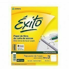 REPUESTO EXITO ECOLOGICO X 96HJS. RAYADO - LIBRERIA MARTIN