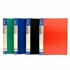 CARPETA TRAMA CON 20 FOLIOS A4 V/COLORES