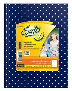 Cuaderno Exito E1 Lunares T/Dura 48 hj Rayadas V/Colores - comprar online
