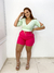 Short Alfaiataria em cores - Roupas plus size e midsize| Roupas tamanhos maiores| Roupas tamanhos especiais