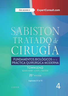 SABISTON Tratado de cirugía 20 Ed - tienda online