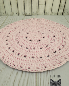 Alfombra calada rosa (5006) - comprar online