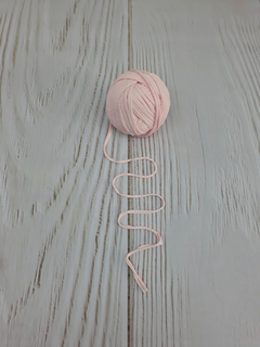 Trapillo ovillado * rosa bebé (276) - Hilaria