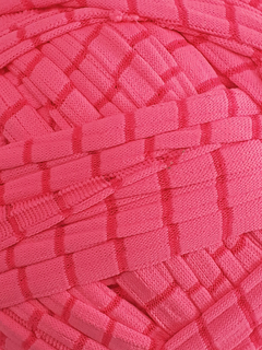 Trapillo ovillado * rosa fluo lycra (297) - comprar online