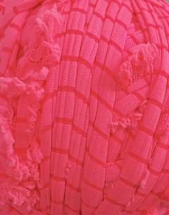 Trapillo ovillado * rosa fluo lycra (460) - comprar online