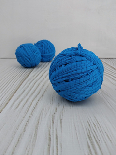 Trapillo ovillado * azul francia lycra (492) - tienda online