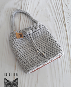 Cartera color gris melange (2060) en internet