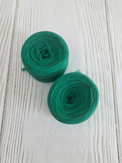 Trapillo ovillado tul * verde jade en internet