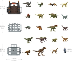 Jurassic World Advent Calendar 30 piezas mini dinos! - comprar online